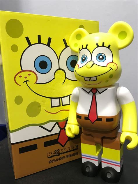 Bearbrick Spongebob 400 Hobbies And Toys Toys And Games On Carousell
