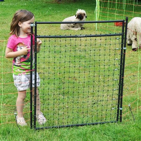 Gate For Electric Fence Netting Electrifiable Complete Kit Cm