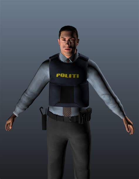 Danish Police Uniform Replace Gta5
