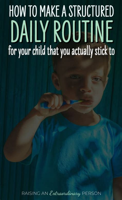 Why Kids Need Routine & How to Make a Visual Routine for ...