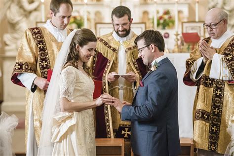 Traditional Catholic Wedding At Christendom College Sneak Peek Hugh