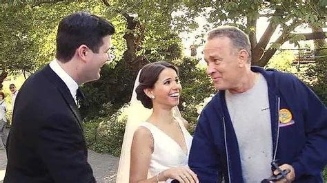 Tom Hanks Crashes Wedding Photo Shoot