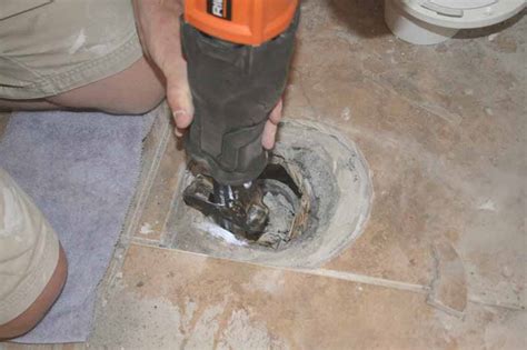 Replace Toilet Concrete Floor Floor Roma