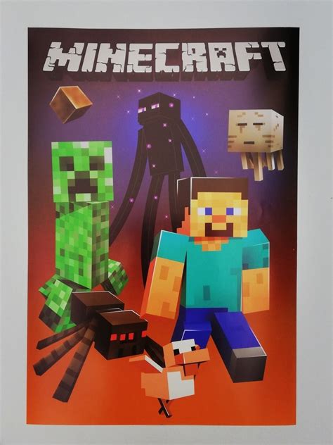 Posters Of Minecraft Minecraft Poster Minecraft Posters Minecraft