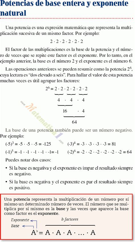 Exponentes Y Sus Aplicaciones Ejemplos Resueltos De Matematica 8