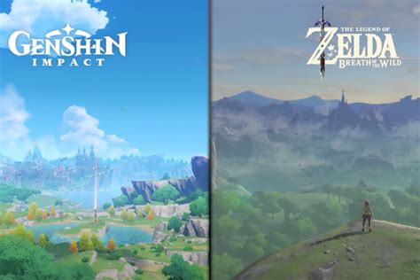 Genshin Impact Vs Breath Of The Wild Differences Explained Mobile Legends