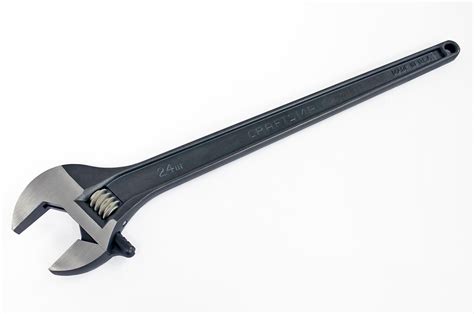 Craftsman 24 Black Oxide Adjustable Wrench Shop Your Way Online