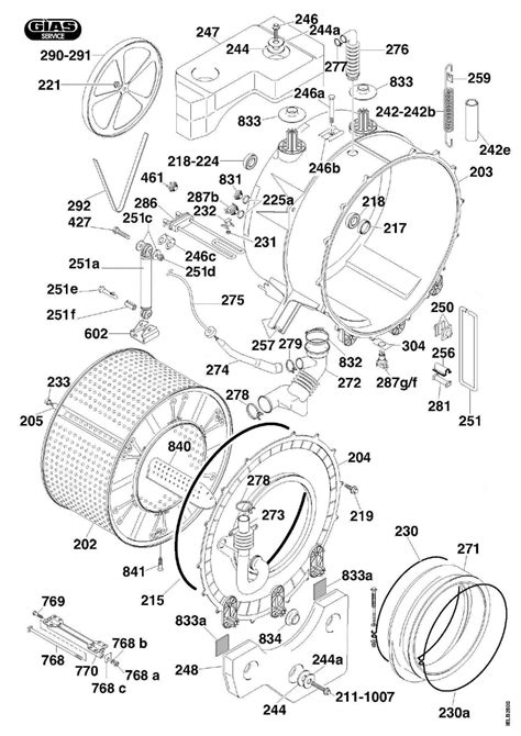 candy washing machine cdb 126 80 diagram spare parts page 0004 how to repair