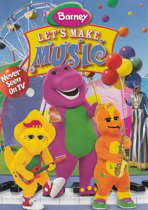 Barney Lets Make Music On Dvd Movie