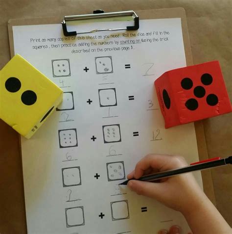 Math With Dice Addition And Probability ⋆ Real World Learners
