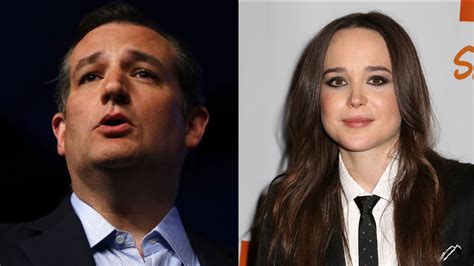 Ellen Page Confronts Gop Candidate Ted Cruz On Gay Rights At Iowa State Fair Abc7 San Francisco