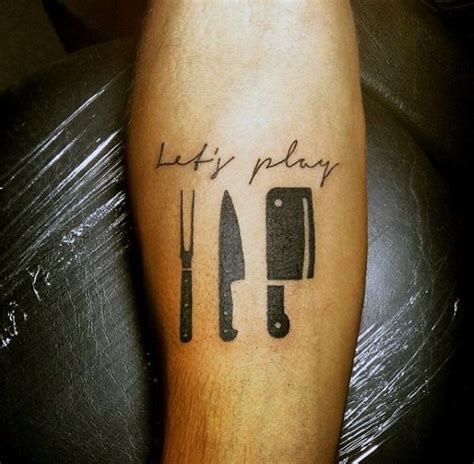 60 Culinary Tattoos For Men Cooking Ink Ideas Cooking Tattoo