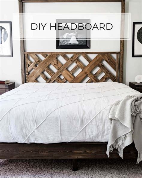 Diy Headboard In Simple Steps Pine And Poplar