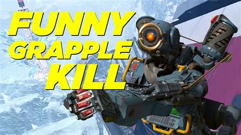 Funny Pathfinder Grapple Kill Apex Legends Gameplay Youtube
