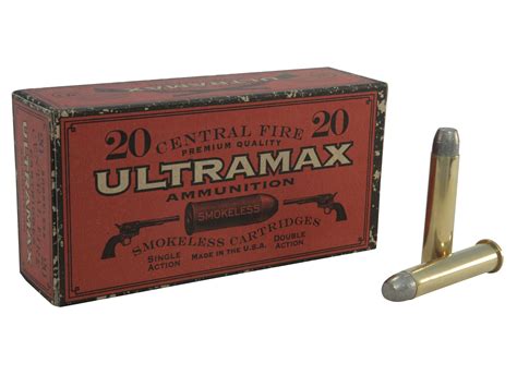 Ultramax Cowboy Action 45 70 Government Ammo 405 Grain Flat Nose Box