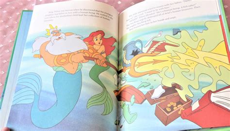 1992 A Big Golden Book Walt Disney Presents The Little Mermaid Etsy