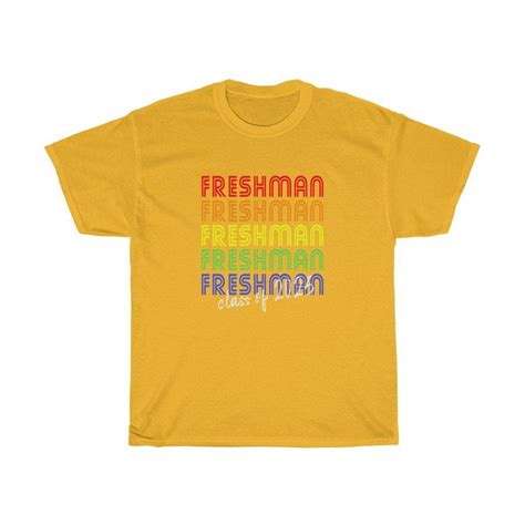 Freshman Class Of 2025 Rainbow T Shirt T Shirt Logo Shirts Freshman