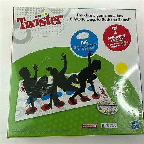 Hasbro Twister Classic Game With Two More Moves Brand New Ebay