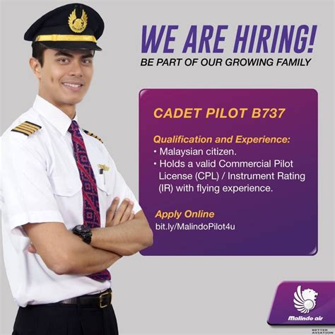Get professional help preparing for your cadet pilot programme application. Malindo Air Cadet Pilot B737 - Better Aviation