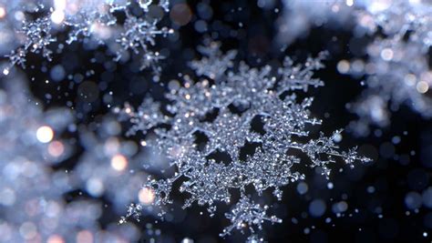 Some snowflakes are more beautiful and easier to photograph than others. Falling Snowflakes (with Alpha Matte, Stock Footage Video ...