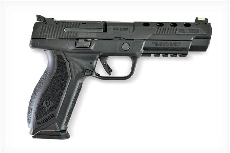 Ruger American Pistol Competition 9mm Striker Fired Review Handguns