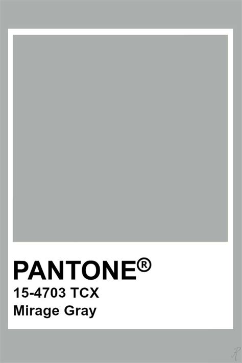 Pantone Mirage Gray Pantone Colour Palettes Pantone Color Chart