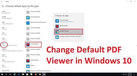 How To Change Default PDF Viewer In Windows YouTube
