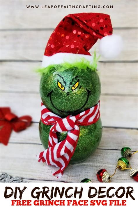 They could also be given out as favors. Grinch Decorations: Cute and Using Dollar Store Supplies!