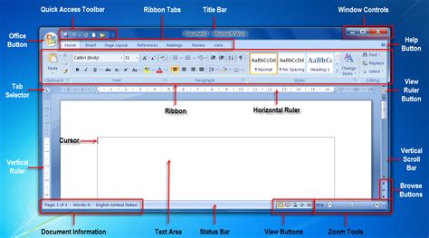Ms Word 2007 Interface