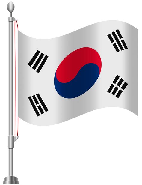 South Korea Flag Png Clip Art South Korea Flag Korean Flag South Korea