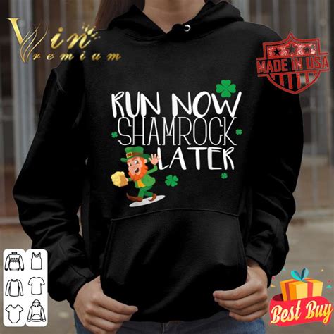 Marathon Running St Patricks Day Funny Race 5k Runner T T Shirt