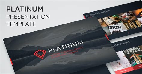 Platinum Keynote Presentation Template Presentation Templates