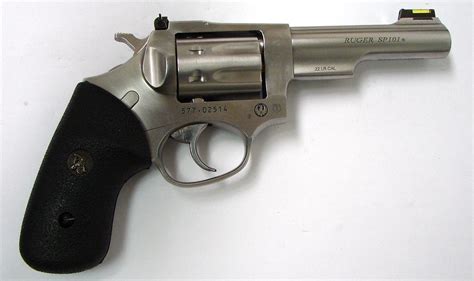 Ruger Sp101 22 Lr Caliber Revolver 4 Kit Gun With 8 Shot Cylinder