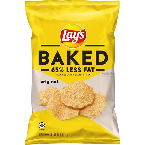Lays Oven Baked Original Potato Crisps 625oz Brickseek