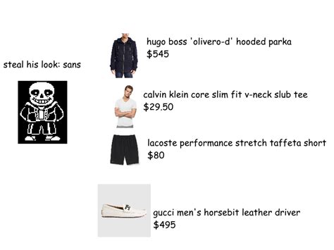 Sans From Undertale Steal Her Look Steal His Look Know Your Meme