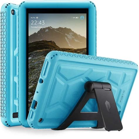 Amazon Fire 7 2017 Tablet Case Ultra Thick Soft Silicone Protective