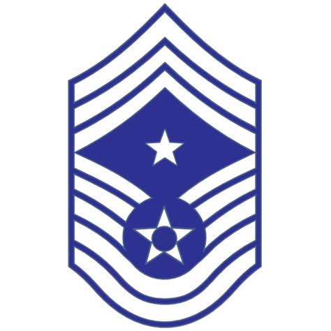 Air Force Rank E 9 Command Chief Master Sergeant Sticker