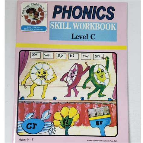 Phonics Skill Workbook Level C Charrans Chaguanas