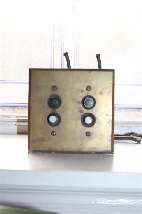 Antique Push Button Light Switch Architectural Salvage