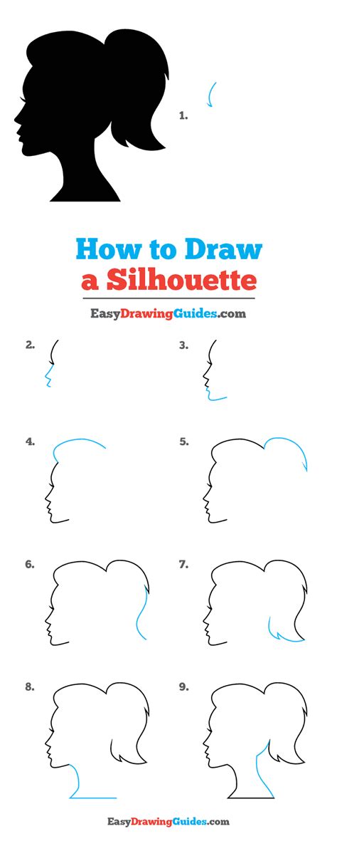 How To Draw A Silhouette Really Easy Drawing Tutorial