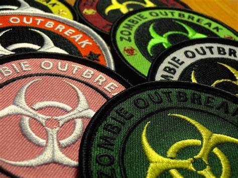 Zombie Outbreak Patch Morale Response Tactical Unit Team Etsy