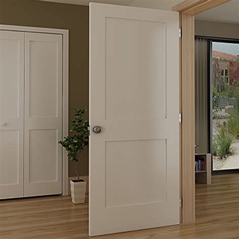 Paneled Solid Wood Painted Shaker Standard Door (With ...