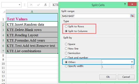 How To Split Cells In Excel Split Data Into Multiple Columns Ms Excel