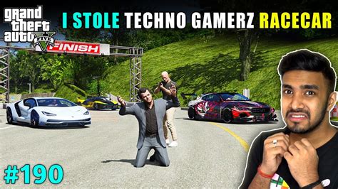 Stealing Techno Gamerzs Most Expensive Racecar Gta V Gameplay 190