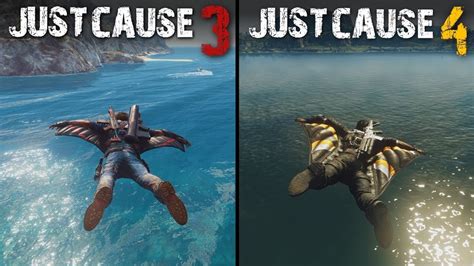 Just Cause 4 Vs Just Cause 3 Direct Comparison Youtube
