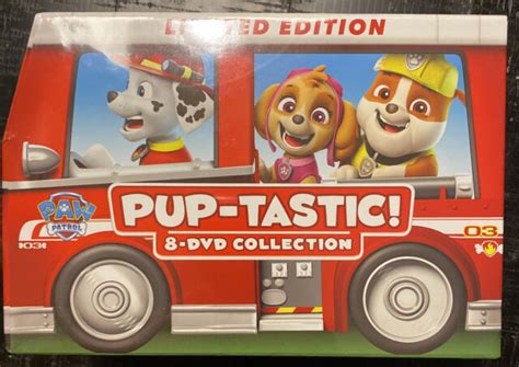 Paw Patrol Pup Tastic 8 Dvd Collection Dvd Ltd Ed Boxed Set Widescre