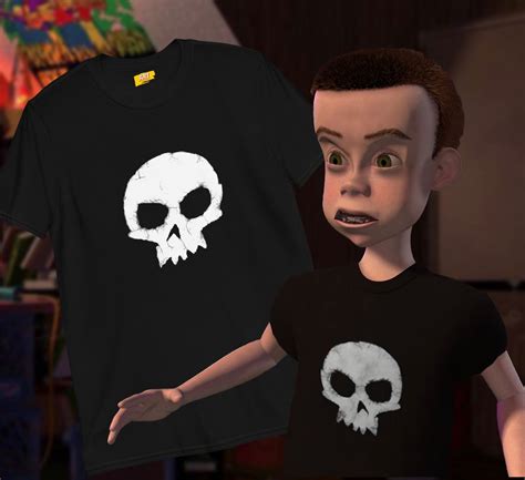 T Shirt Sid Toy Story Etsy