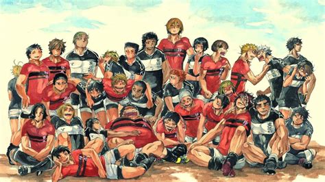 Rugby is a sport where anybody can be a star when they hold the ball. All Out! - Anime (2016) - SensCritique
