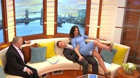 Susanna Reid Risks Knicker Flash After Being Grabbed By Co Host Ben Shephard Tv And Radio