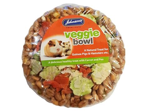 Owning a guinea pig food bowls is the best solution to stop them from spilling food everywhere. Johnson's Veterinary Hamster & Guinea Pig Veggie Bowl ...